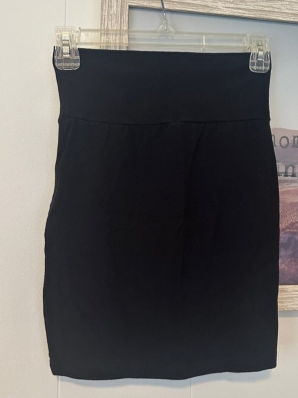 Black High-Waist Skirt